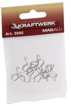 KRAFTWERK 3095 - 10 CLIPS MAGNETICOS MAGALU 1/4"