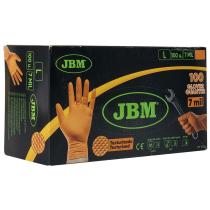 JBM 53552 - GUANTES NARANJAS DESECHABLES NITRIL