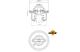 NRF 725208 - TERMOSTATO HYUNDAI I10 1.0 2013-